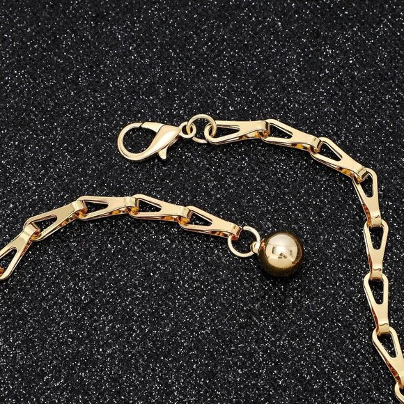 Gold Metal Waist Chain Adjustable Body Belt for Women Dress Jeans Fashion main image 6